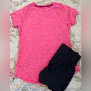 Champion Heathered Pink Performance Top